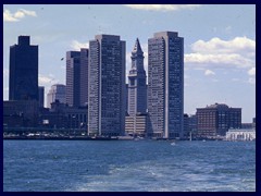 Boston Harbor with Custom House Tower